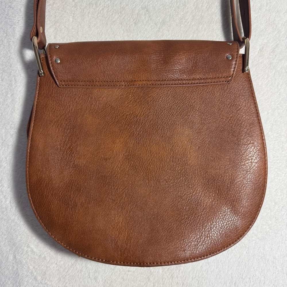 TORRID Brown Faux Leather Crossbody Bag, Western Boho Chic Crossbody - Picture 4 of 9